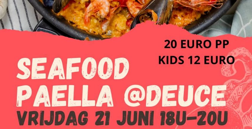 Seafood Paella @Deuce